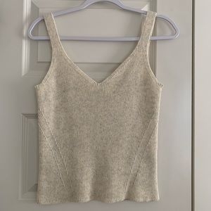 V-Neck Rib-Knit Sweater Tank - Old Navy